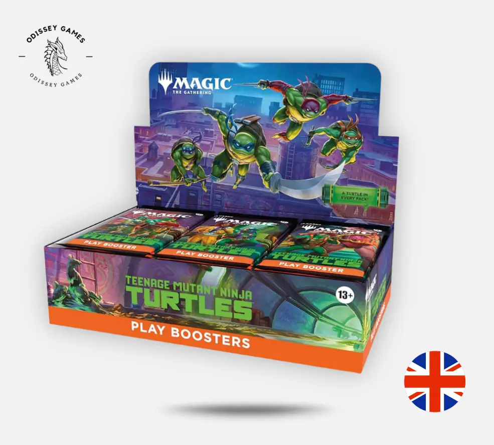 Teenage Mutant Ninja Turtles – Play Boster Box (Inglés)