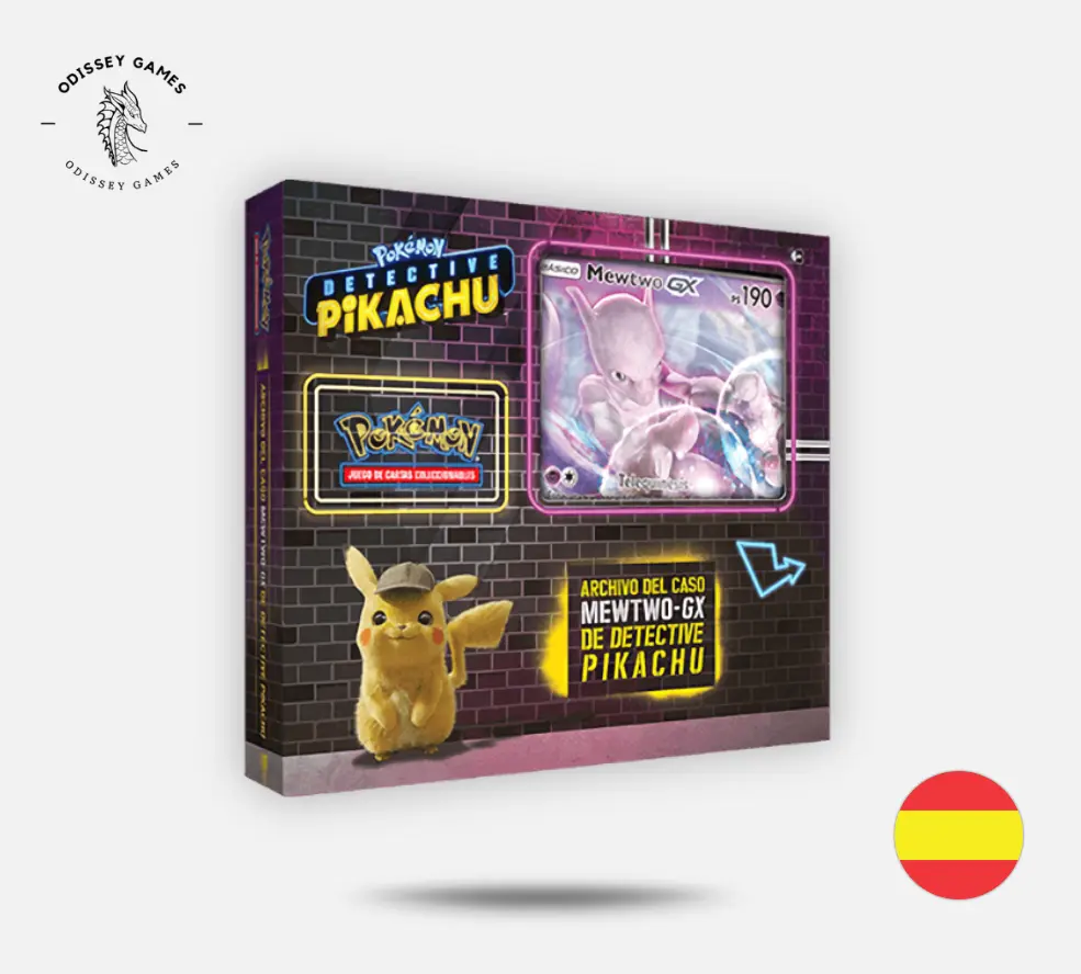 Caja de Colección Detective Pikachu Archivo del caso Mewtwo